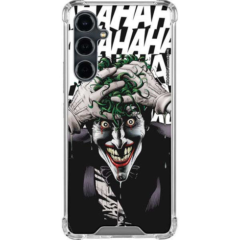 DC Comics The Joker Killing Joke Variant Cover Art by Brian Bolland Galaxy S23 FE Clear Case